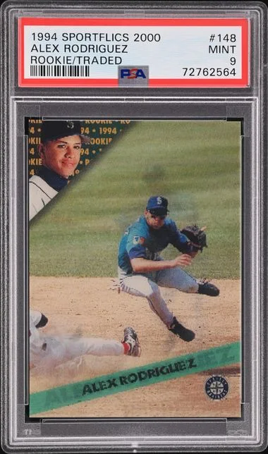 1994 Sportflics 2000 /Traded Alex Rodriguez #148 card image
