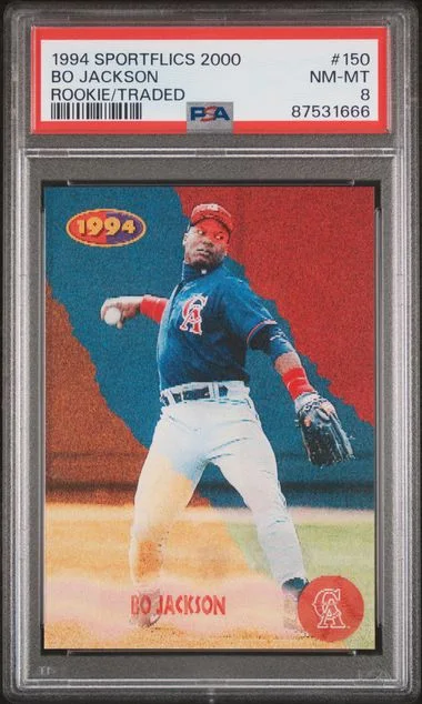 1994 Sportflics 2000 /Traded Bo Jackson #150 card image