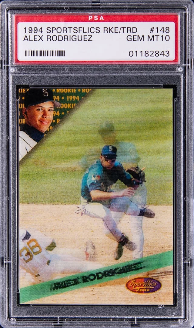 1994 Sportsflics Traded Alex Rodriguez #148 card image