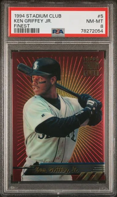 1994 Stadium Club Ken Griffey Jr. Finest #5 card image