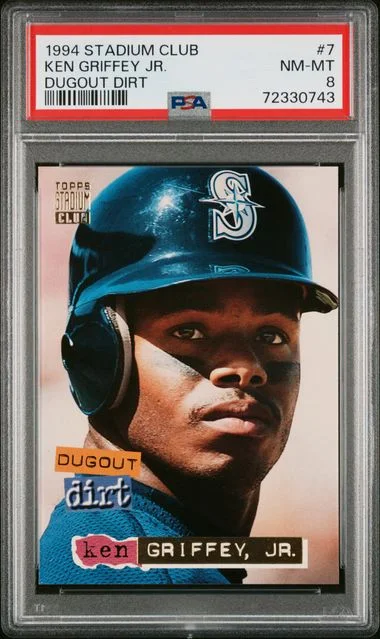 1994 Stadium Club Ken Griffey Jr. Dugout Dirt #7 card image