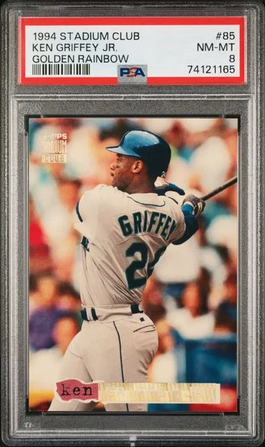 1994 Stadium Club Ken Griffey Jr. Golden Rainbow #85 card image