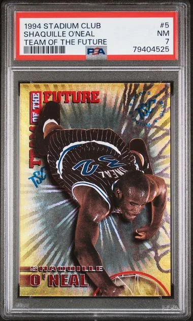 1994 Stadium Club Shaquille O'Neal Team Of The Future #5 card image