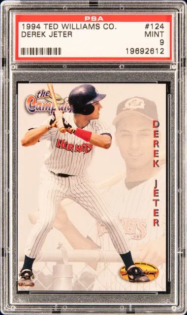 1994 Ted Williams Co. Derek Jeter #124 card image