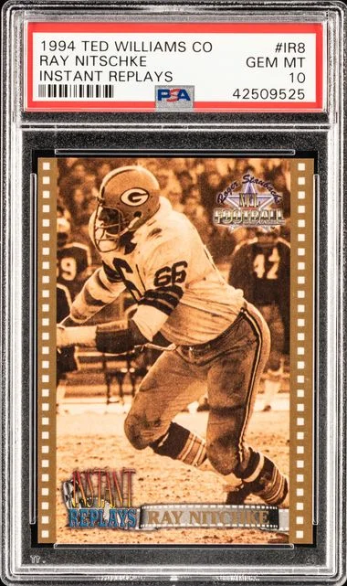 1994 Ted Williams Co Instant Replays Ray Nitschke #Ir8 card image