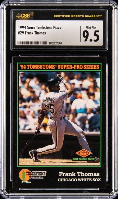 1994 Tombstone Pizza Frank Thomas #29 card image
