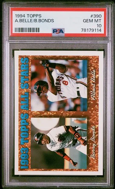 1994 Topps A.Belle/B.Bonds #390 card image