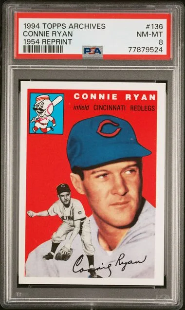 1994 Topps Archives Connie Ryan 1954 Reprint #136 card image