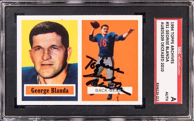 1994 Topps Archives George Blanda #31 card image