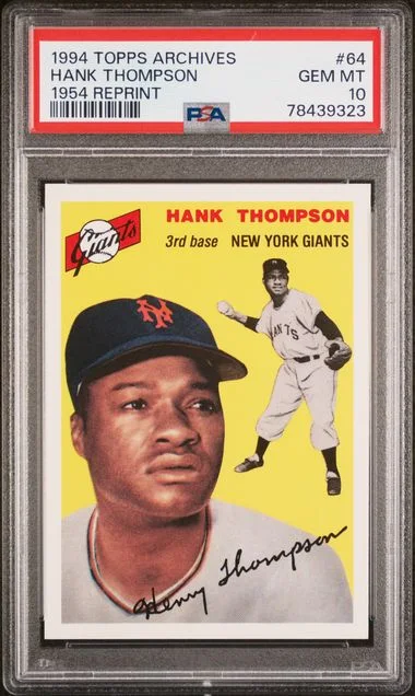 1994 Topps Archives Hank Thompson 1954 Reprint #64 card image