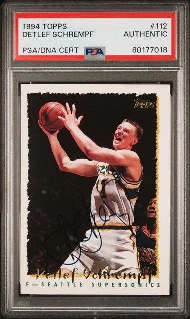 1994 Topps Detlef Schrempf #112 card image
