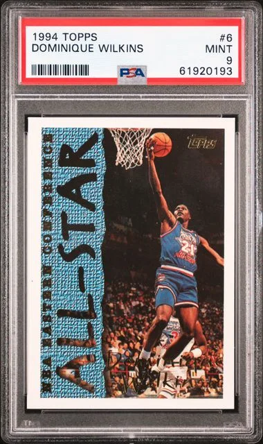 1994 Topps Dominique Wilkins #6 card image