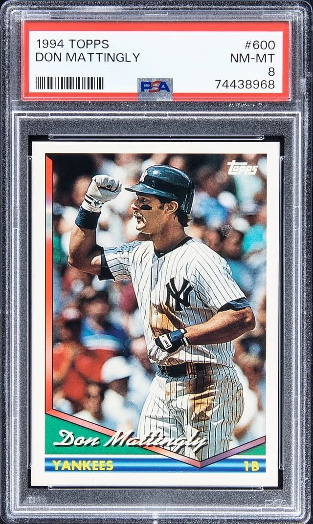 1994 Topps Don Mattingly #600 card image