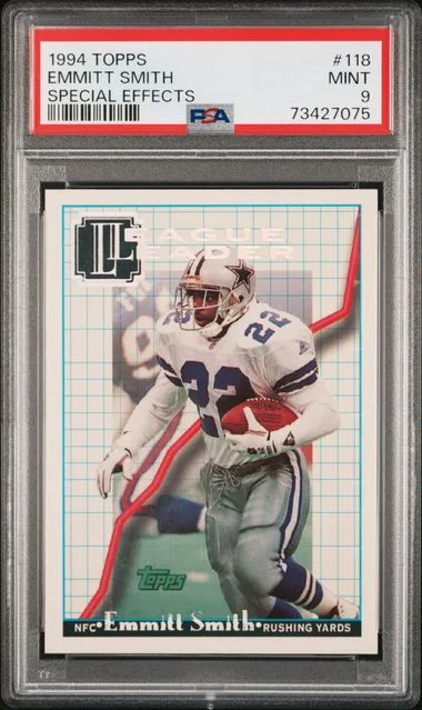 1994 Topps Emmitt Smith Special Effects #118 card image