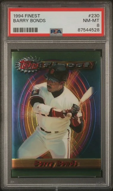 1994 Topps Finest Barry Bonds #230 card image