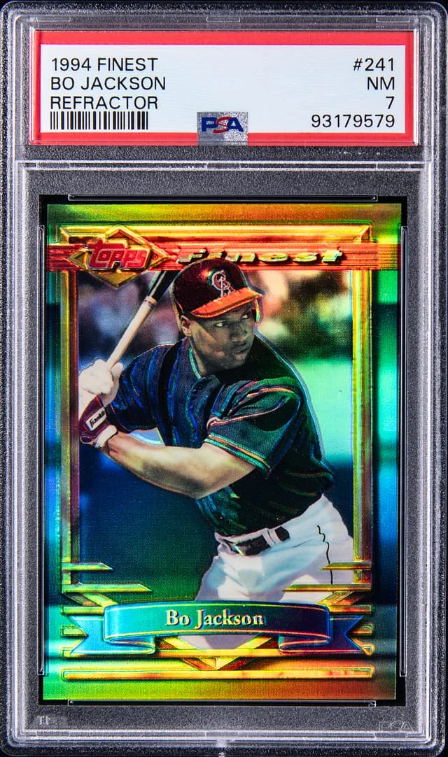 1994 Topps Finest Bo Jackson Refractor #241 card image
