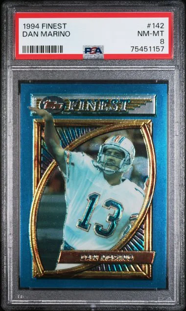 1994 Topps Finest Dan Marino #142 card image