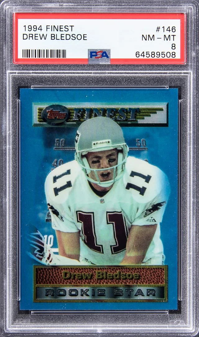 1994 Topps Finest Drew Bledsoe #146 card image