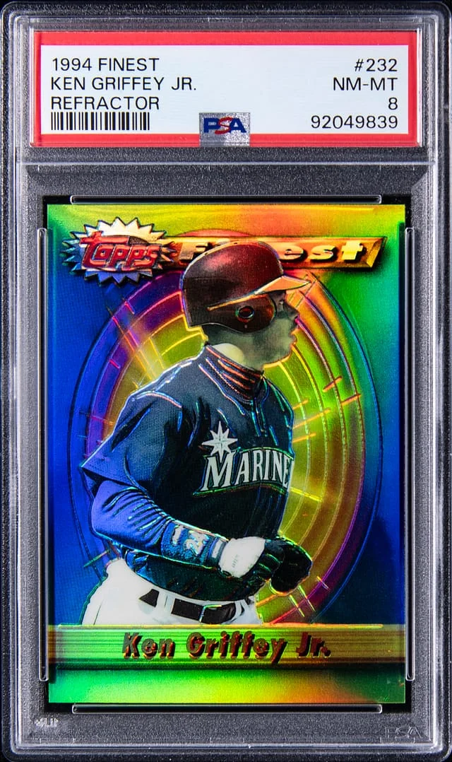 1994 Topps Finest Ken Griffey Jr. Refractor #232 card image