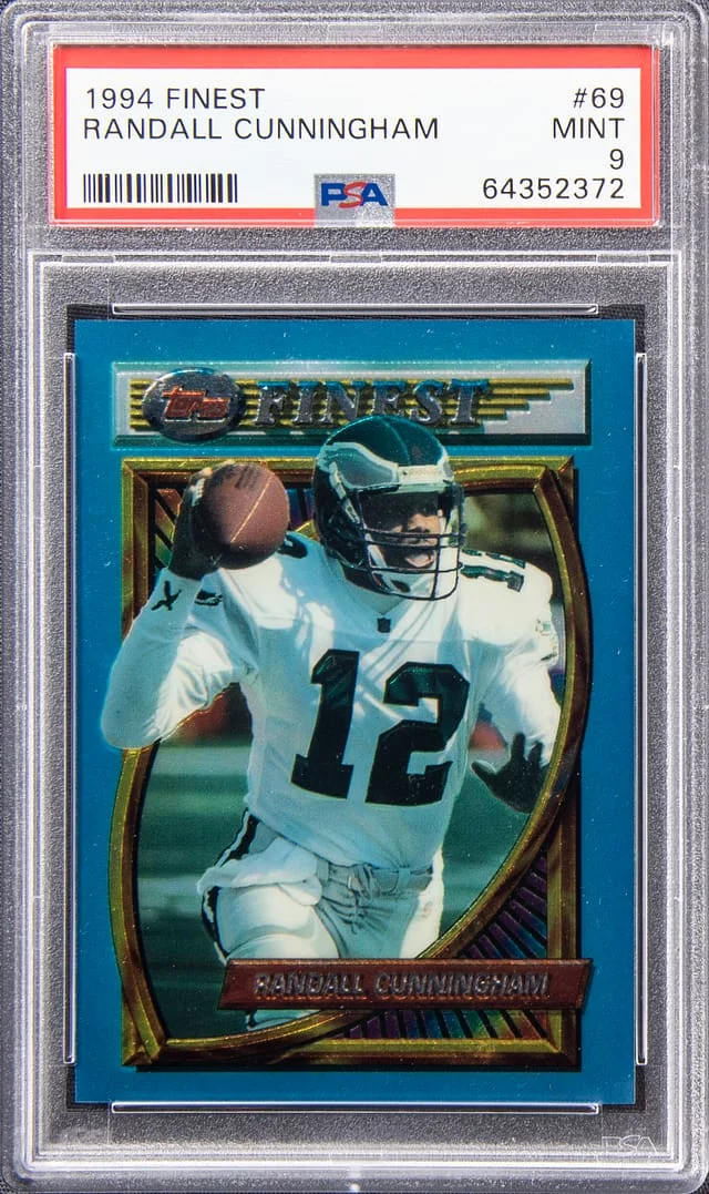 1994 Topps Finest Randall Cunningham #69 card image