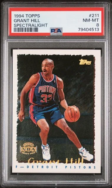 1994 Topps Grant Hill Spectralight #211 card image