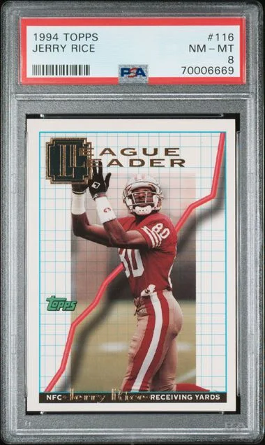 1994 Topps Jerry Rice #116 card image