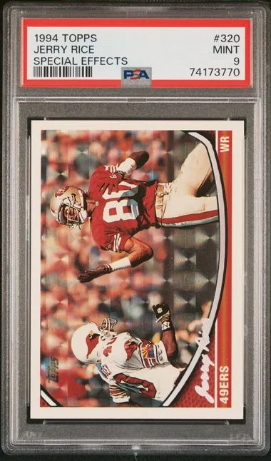 1994 Topps Jerry Rice #320 card image