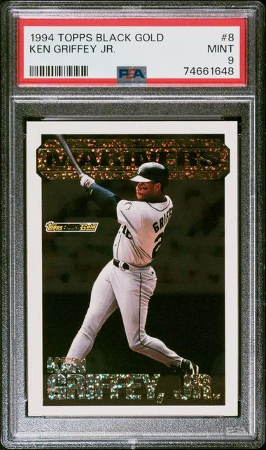 1994 Topps Ken Griffey Jr. Black Gold #8 card image