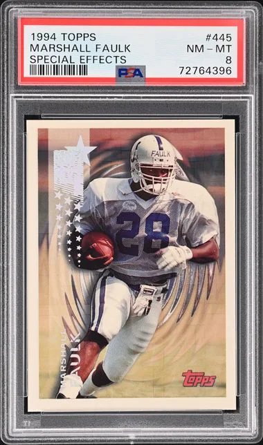 1994 Topps Marshall Faulk Special Effects #445 card image