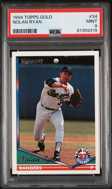 1994 Topps Nolan Ryan Gold #34 card image