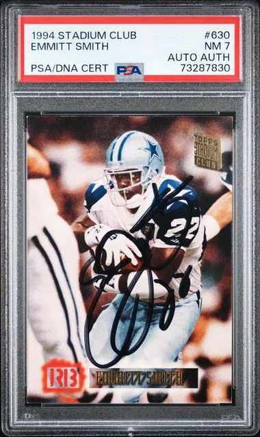 1994 Topps Stadium Club Emmitt Smith #630 card image