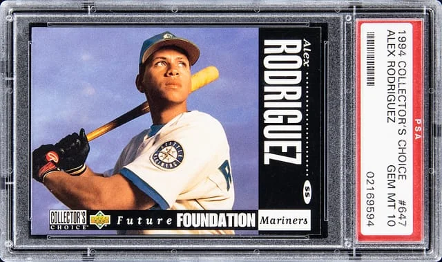 1994 UD Collector's Choice Alex Rodriguez #647 card image