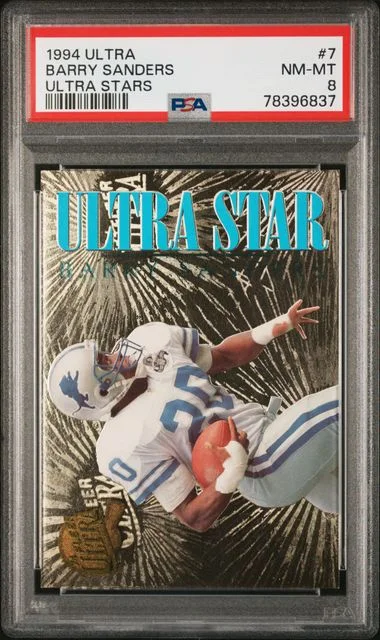 1994 Ultra Barry Sanders Ultra Stars #7 card image