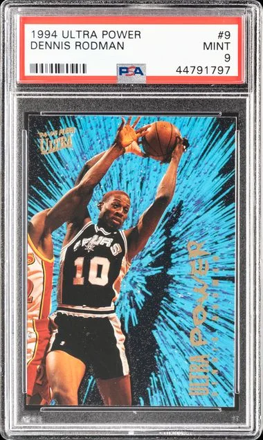1994 Ultra Dennis Rodman Power #9 card image