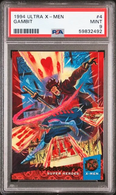 1994 Ultra Gambit X-Men #4 card image