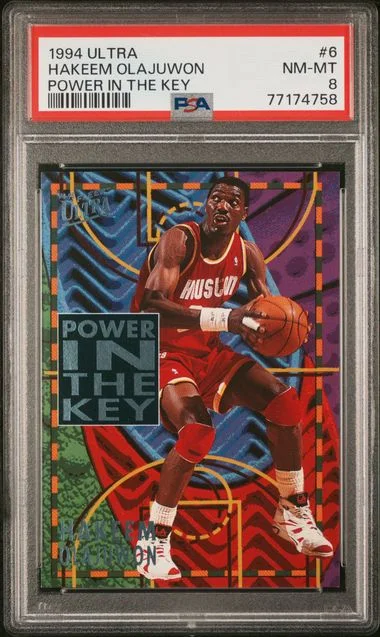 1994 Ultra Hakeem Olajuwon Power In The Key #6 card image