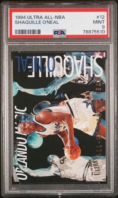 1994 Ultra Shaquille O'Neal All-Nba #12 card image
