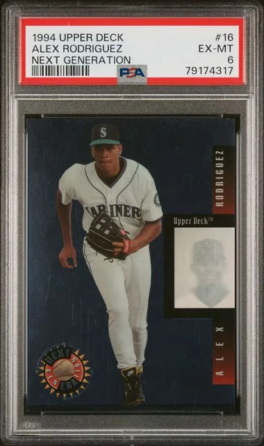 1994 Upper Deck Alex Rodriguez Next Generation Next Generation #16 card image