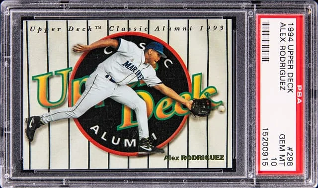 1994 Upper Deck Alex Rodriguez Electric Diamond #298 card image