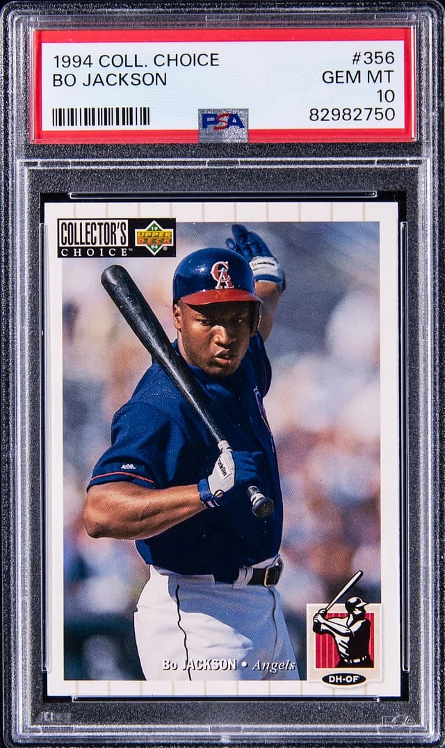1994 Upper Deck Bo Jackson Collector Choice #356 card image