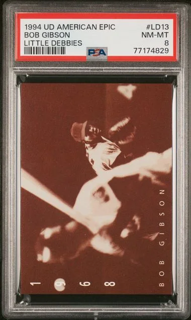 1994 Upper Deck Bob Gibson American Epic Little Debbies #Ld13 card image