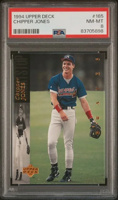 1994 Upper Deck Chipper Jones #185 card image