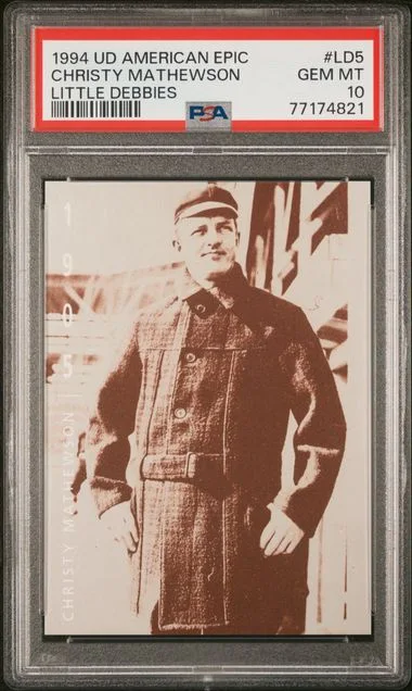 1994 Upper Deck Christy Mathewson American Epic Little Debbies #LD5 card image