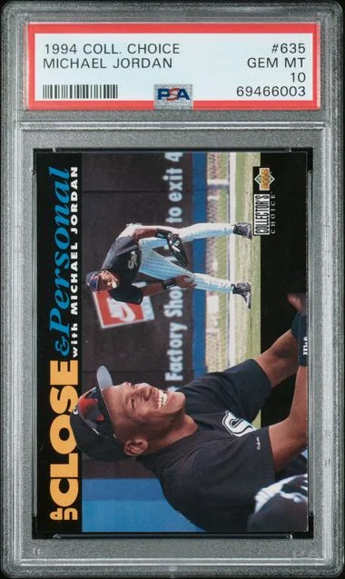 1994 Upper Deck Collector's Choice Michael Jordan #635 card image