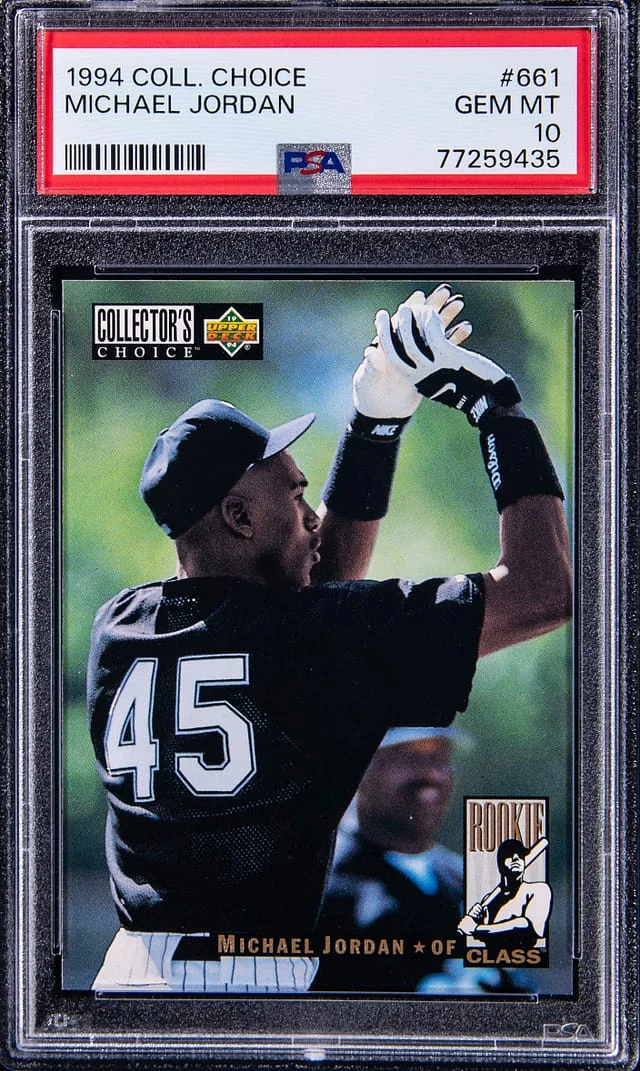 1994 Upper Deck Collector's Choice Michael Jordan #661 card image