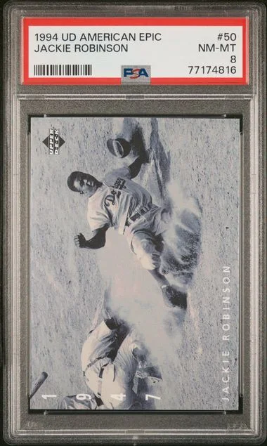 1994 Upper Deck Jackie Robinson American Epic #50 card image