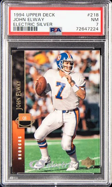 1994 Upper Deck John Elway Electric Silver #218 card image