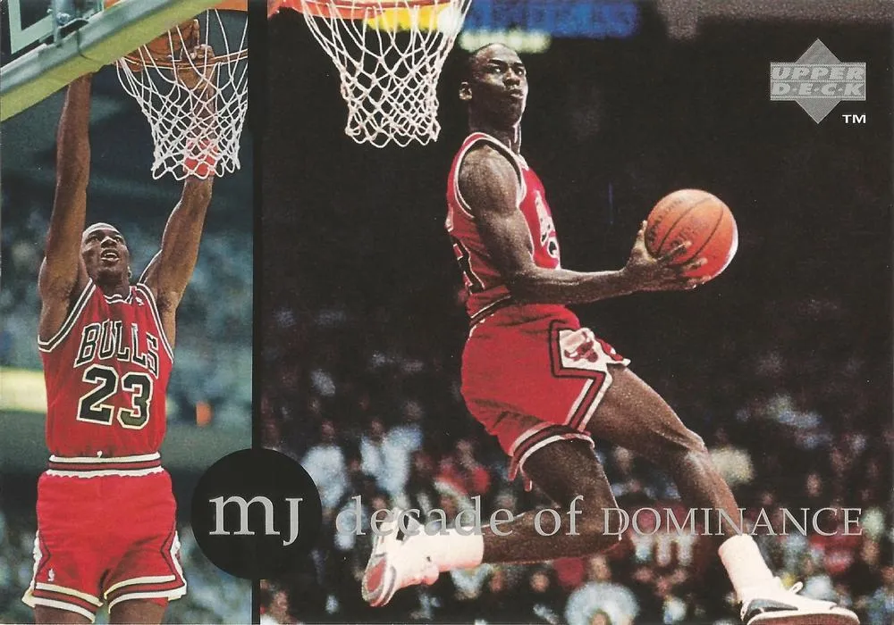 1994 Upper Deck Jordan Rare Air Jumbo Michael Jordan #2 card image
