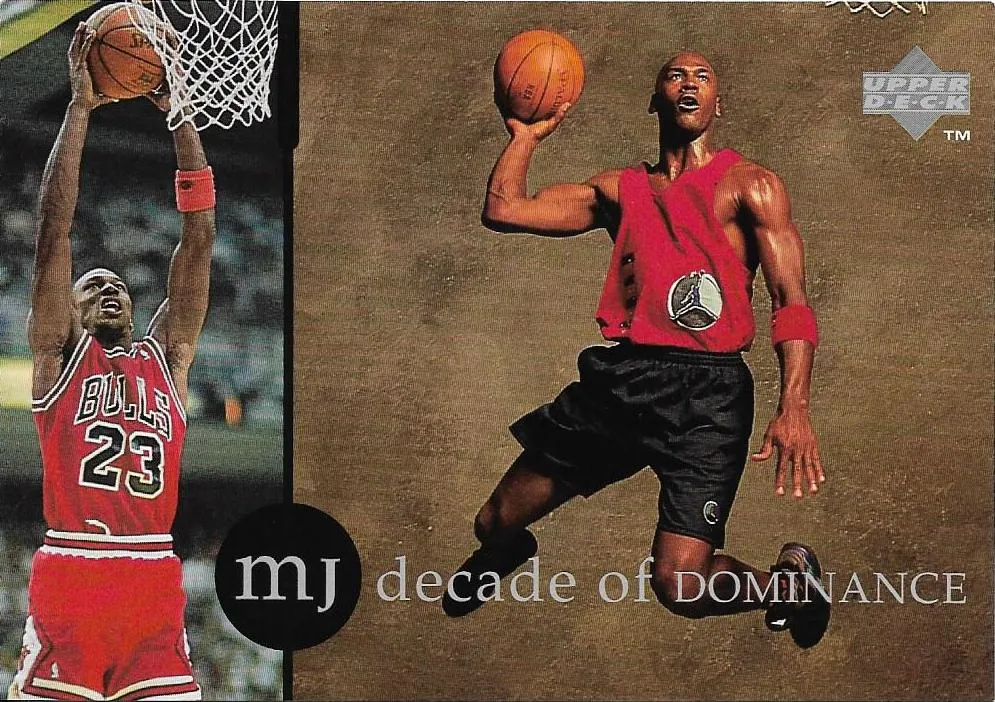 1994 Upper Deck Jordan Rare Air Jumbo Michael Jordan #3 card image