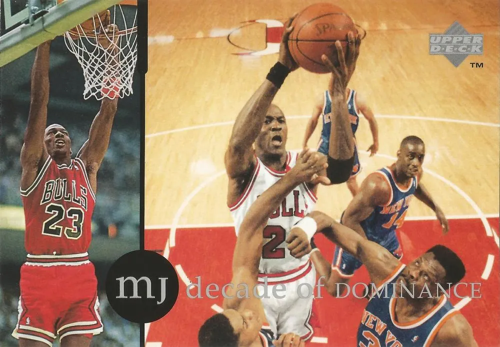 1994 Upper Deck Jordan Rare Air Jumbo Michael Jordan #5 card image
